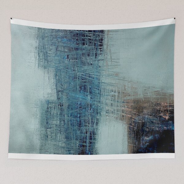 Item preview, teal abstract designed and sold by ElaSzczepaniak.