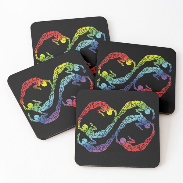 Item preview, Atlhetic Infinity Loop Symbol Rainbow designed and sold by danceink.