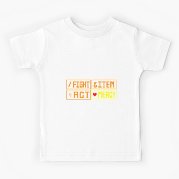 Undertale HUD Kids T-Shirt