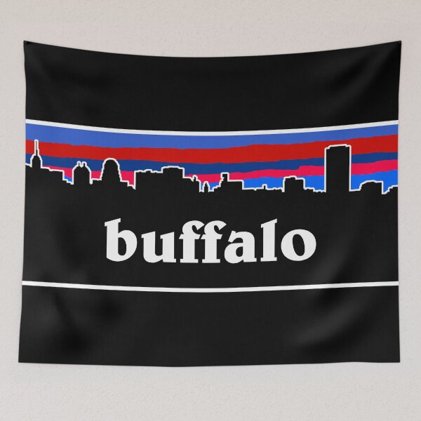 Item preview, Buffalo Classic Cityscape Football designed and sold by Picket Club.
