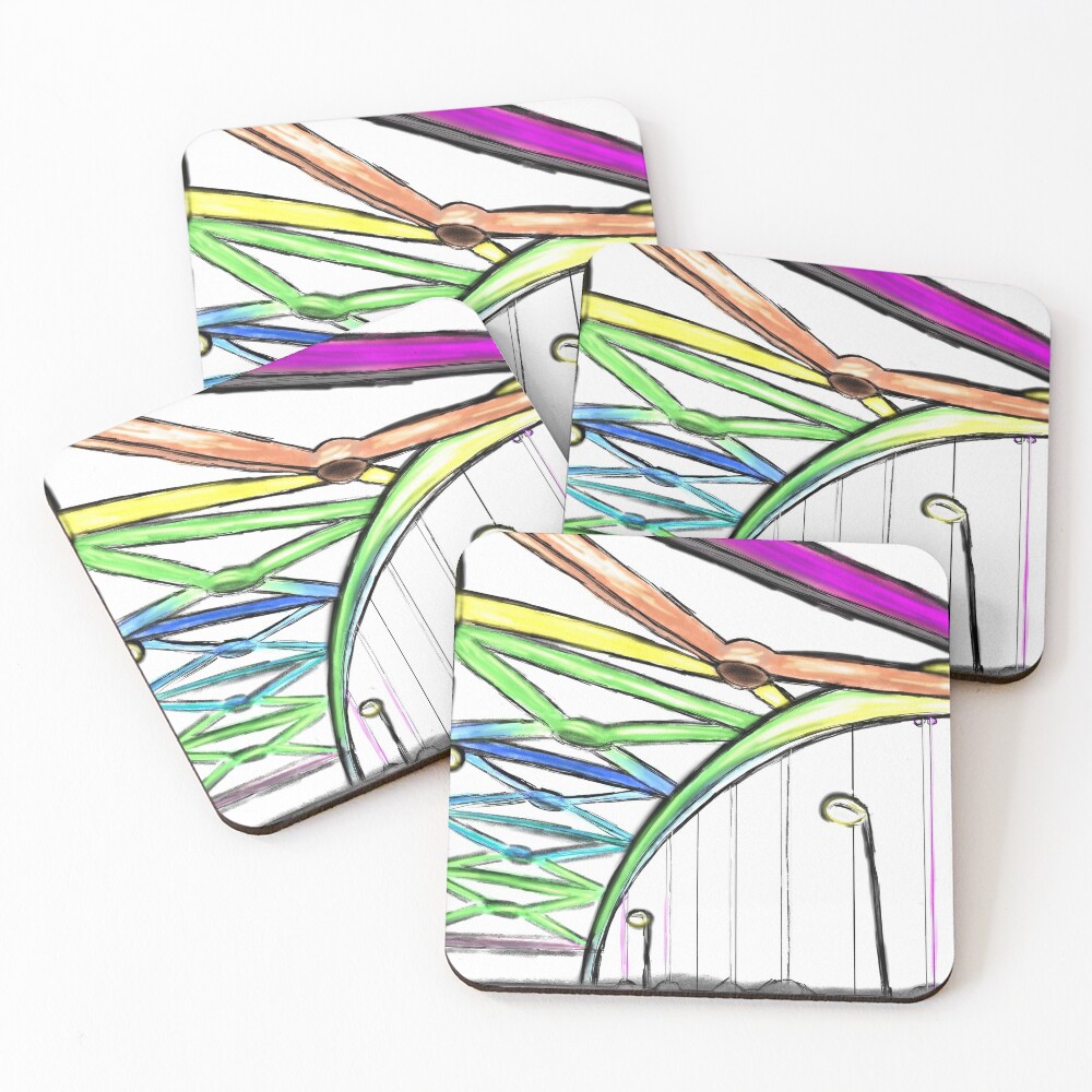 Item preview, Coasters (Set of 4) designed and sold by deitz-designs.