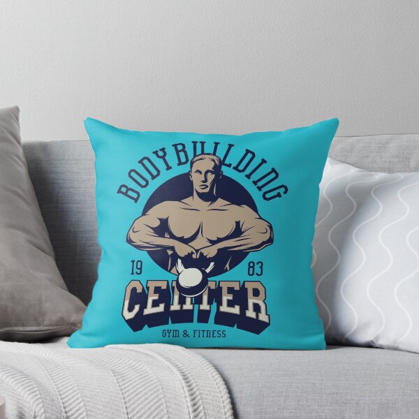 Item preview, Bodybuilding Center 1983 Gym & Fitness Kettlebell Logo Vintage Physical Culturist Art Deco designed and sold by 108dragons.