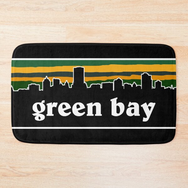 Item preview, Green Bay Classic Cityscape Football designed and sold by Picket Club.