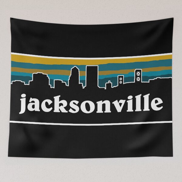 Item preview, Jacksonville Classic Cityscape Football designed and sold by Picket Club.