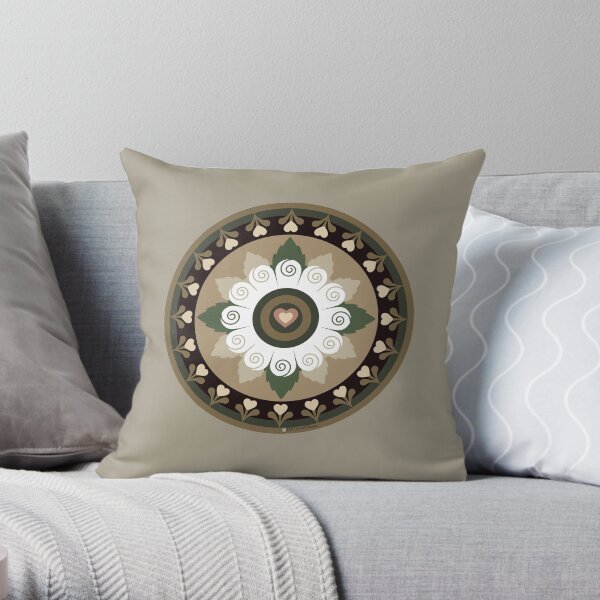Healing Heart Throw Pillow