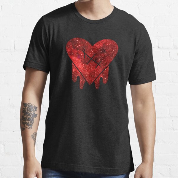 Gravity Falls Robbie Heart Galaxy Print Essential T-Shirt