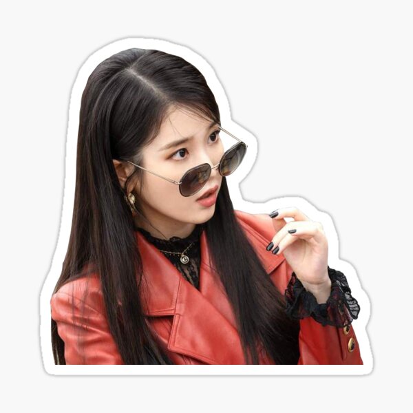 Hotel Del Luna IU mood sticker Sticker