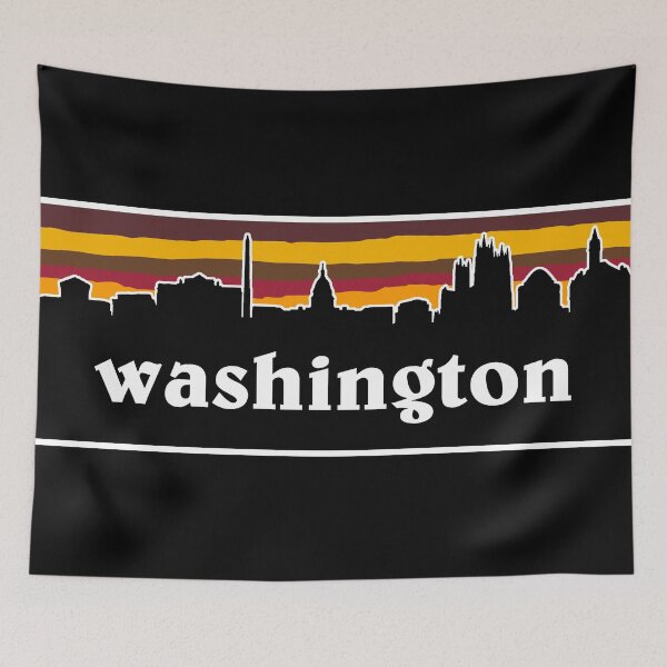 Item preview, Washington Classic Cityscape Football designed and sold by Picket Club.