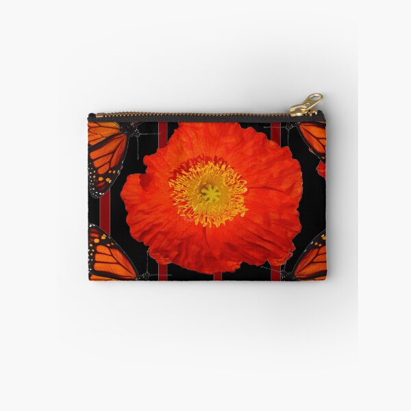 Item preview,  BUTTERFLIES &  POPPY FLOWER PATTERNS MODERN ART designed and sold by sharlesart.
