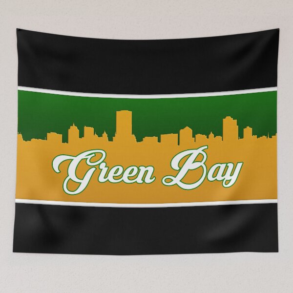 Item preview, Green Bay Football Classic Skyline designed and sold by Picket Club.