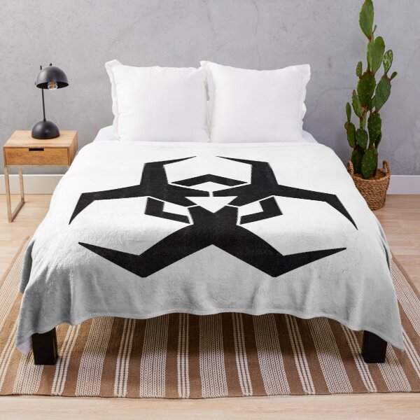Item preview, Black Asphalt Futuristic Biohazard Symbol designed and sold by Dator.