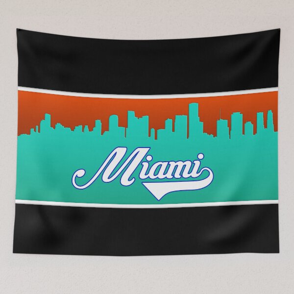 Item preview, Miami Football Classic Skyline designed and sold by Picket Club.