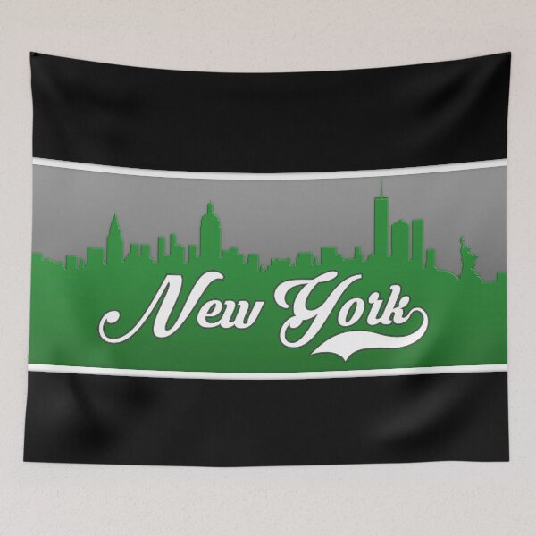 Item preview, New York J Football Classic Skyline designed and sold by Picket Club.