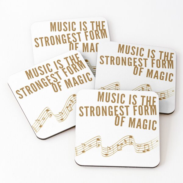 Item preview, Music is the strongest form of magic  designed and sold by Kerry Pritchard.