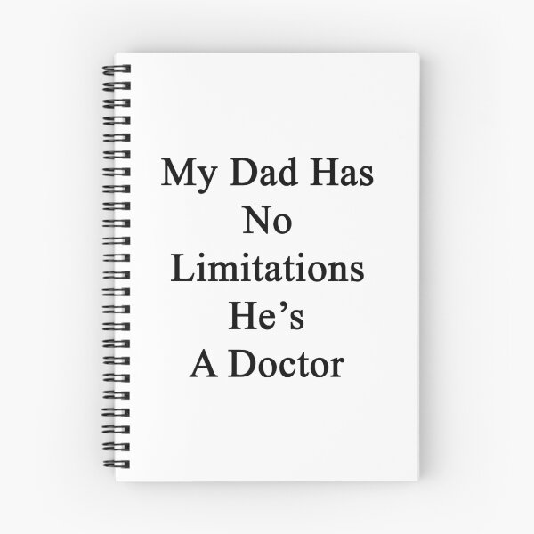 Item preview, My Dad Has No Limitations He's A Doctor  designed and sold by supernova23.
