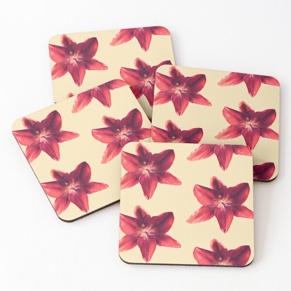 Item preview, Red Lily Bloom designed and sold by PlanetEye Designs.