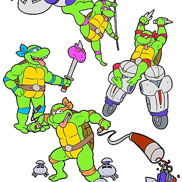 Artwork thumbnail, Turtles In Time by Powder
