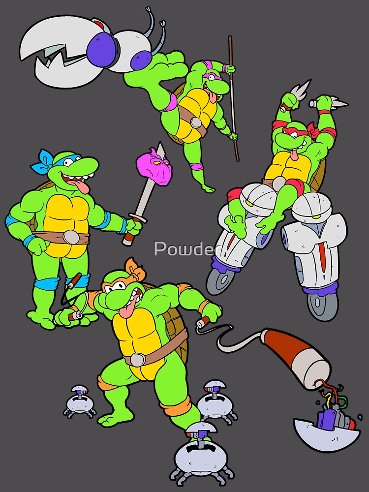 Thumbnail 6 of 6, Premium Oversized Sweatshirt, Turtles In Time designed and sold by Powder.