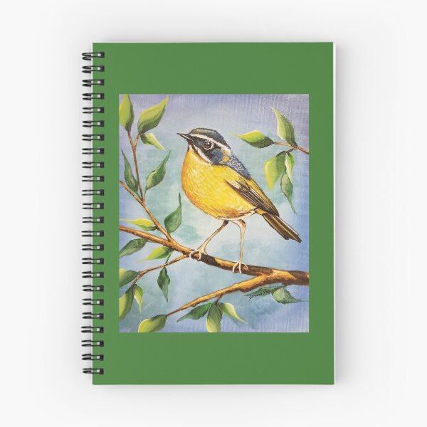 Item preview, White-Browed Bush Robin designed and sold by Sandra Lett.