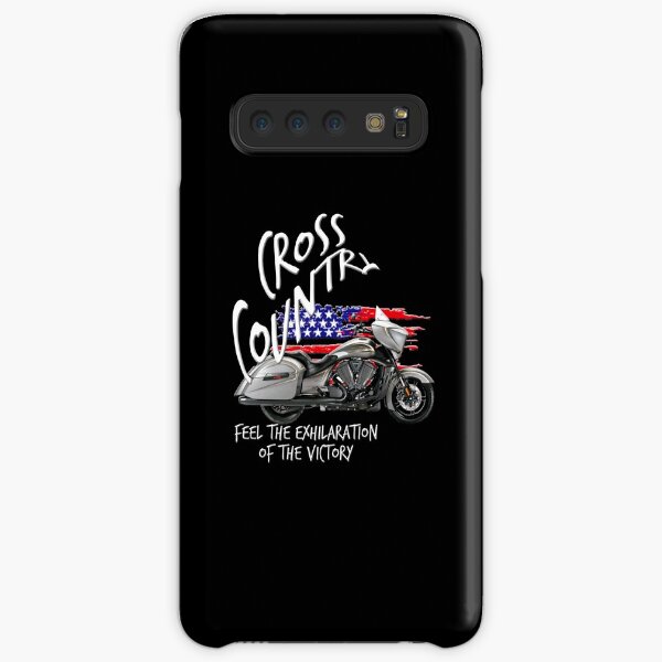 Victory Cross Country Feel the Exhilaration Motorcycle Design Samsung Galaxy Snap Case