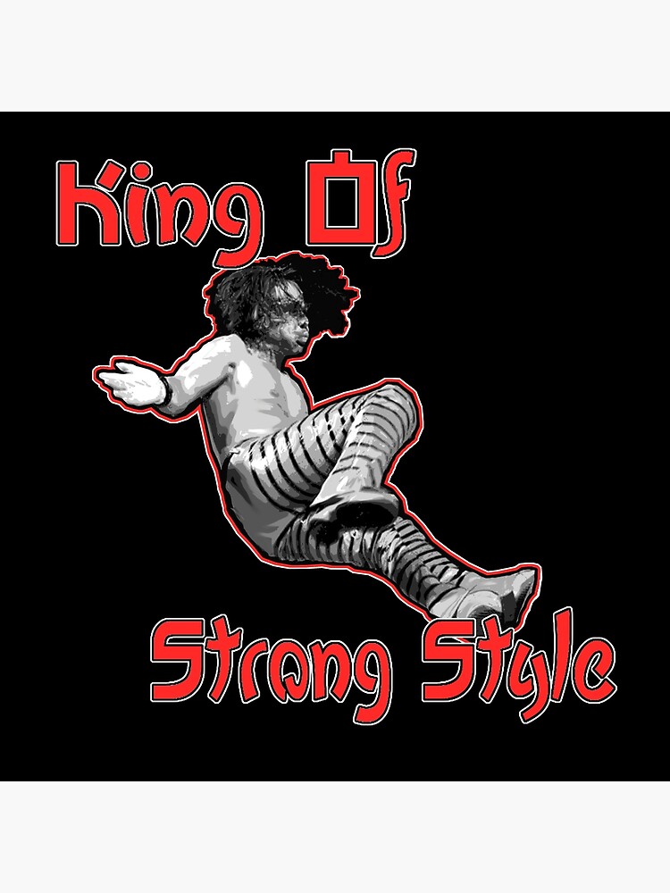 King Of Strong Style Greeting Card By Benlagan Redbubble