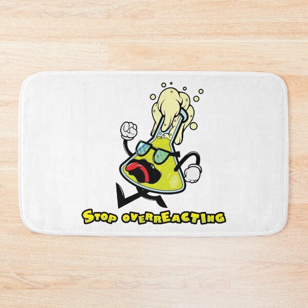 Item preview, Stop Overreacting Erlenmeyer Flask  designed and sold by swiftyspade.