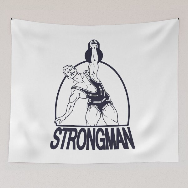 Item preview, Strongman Physical Culture Vintage Bodybuilder Strongman Art Deco Kettlebell designed and sold by 108dragons.