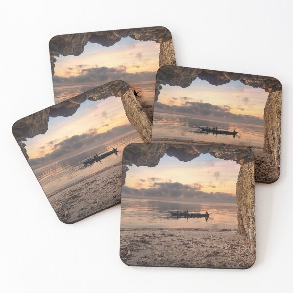 Item preview, Coastal Cave Landscape HiRes Photographic Artwork designed and sold by PODLizardWizard.