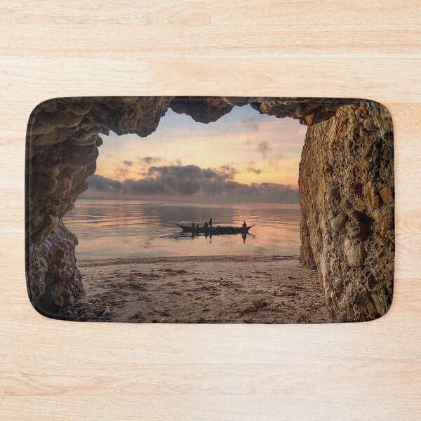 Item preview, Coastal Cave Landscape HiRes Photographic Artwork designed and sold by PODLizardWizard.