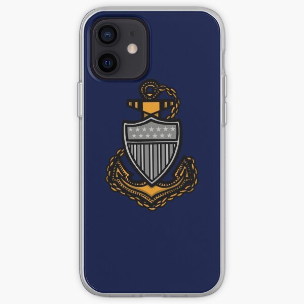 Coast Guard Chief Anchor iPhone Soft Case