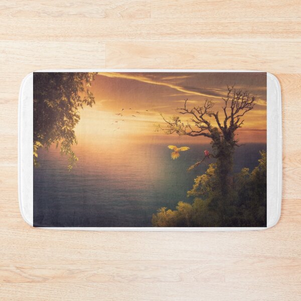 Item preview, Deserted Island Sunset HiRes Artwork designed and sold by PODLizardWizard.
