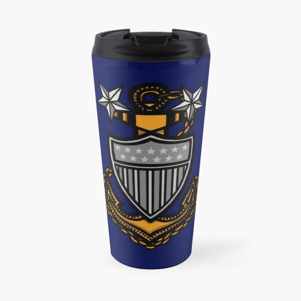Coast Guard Master Chief Anchor Travel Mug