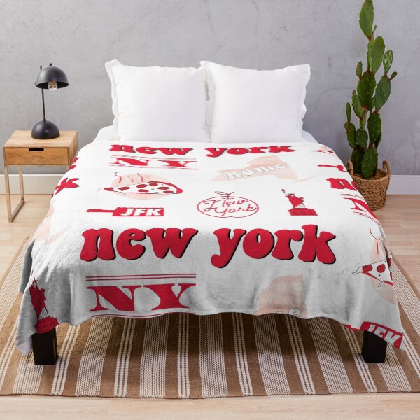 Item preview, Red Watercolor New York US State Sticker Pack designed and sold by The-Goods.