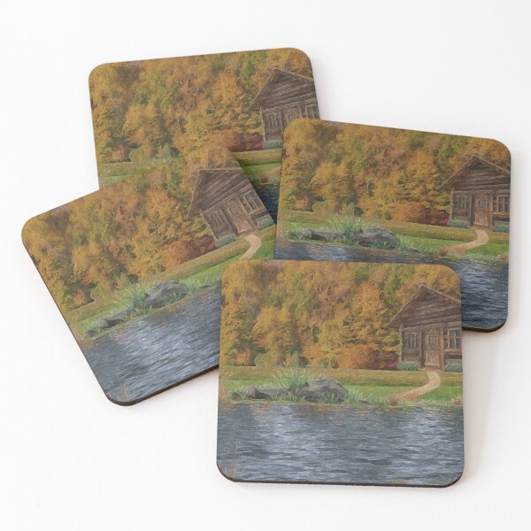 Item preview, Mountain Cabin designed and sold by WishesandWhims.