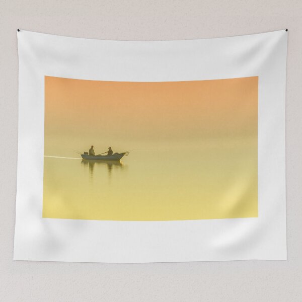 Item preview, Early Morning Lake Graphic Artwork designed and sold by PODLizardWizard.