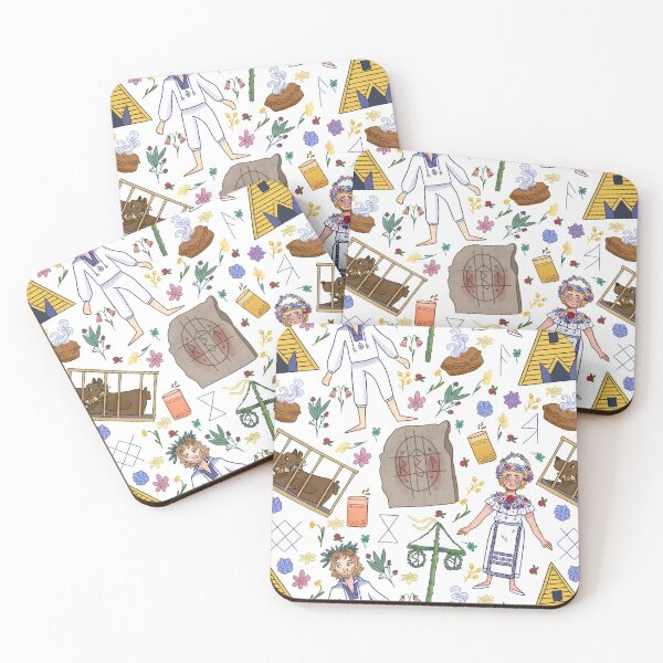 Item preview, Midsommar Pattern #1 (No Background Variation)  designed and sold by misnamedplants.