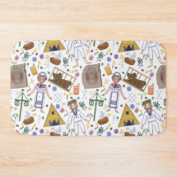 Item preview, Midsommar Pattern #1 (No Background Variation)  designed and sold by misnamedplants.