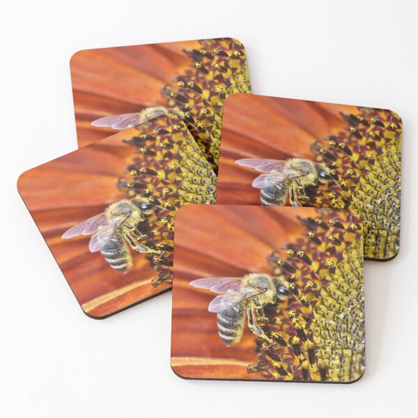 Item preview, Micro Photography Bee Artwork designed and sold by PODLizardWizard.