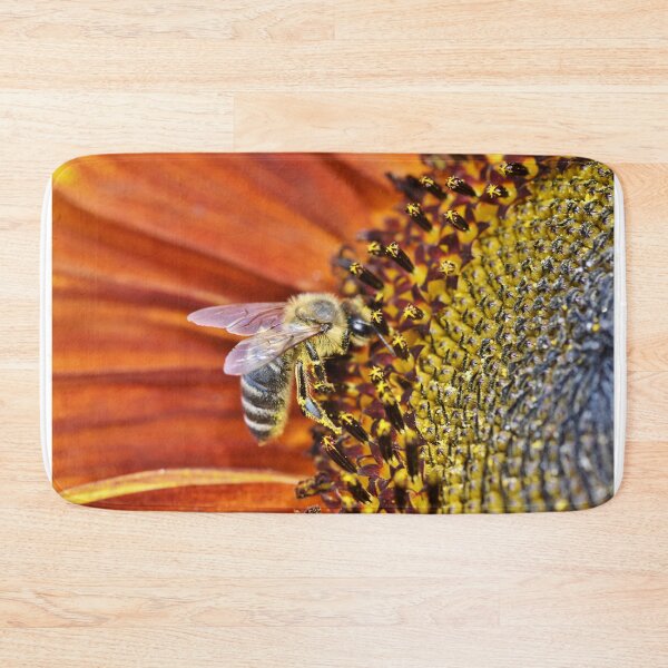 Item preview, Micro Photography Bee Artwork designed and sold by PODLizardWizard.