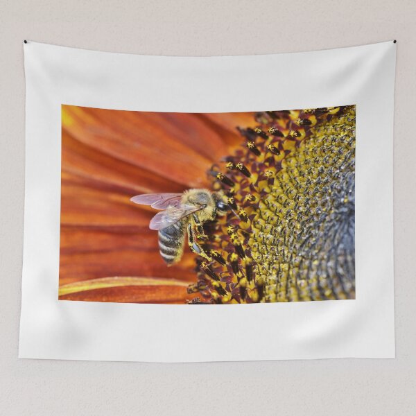 Item preview, Micro Photography Bee Artwork designed and sold by PODLizardWizard.