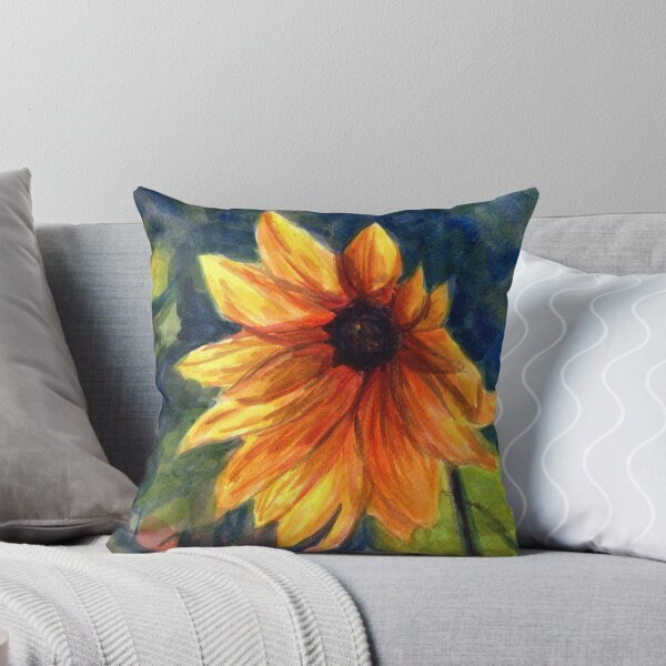 Artikelvorschau, Aquarell Sonnenblume entworfen und verkauft von RB-float.