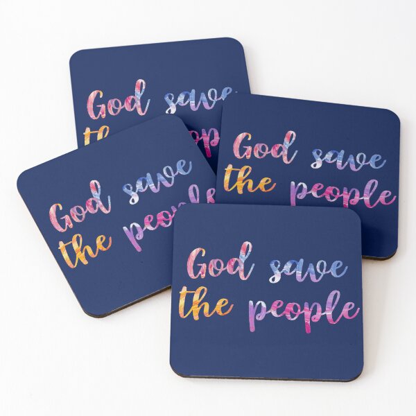 Item preview, God Save the People designed and sold by Theatre Thoughts.