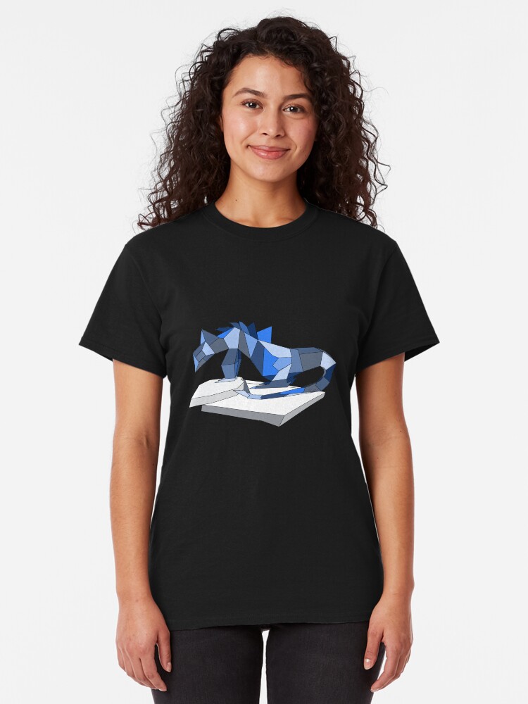 Alternate view of THERE BE DRAGONS Classic T-Shirt