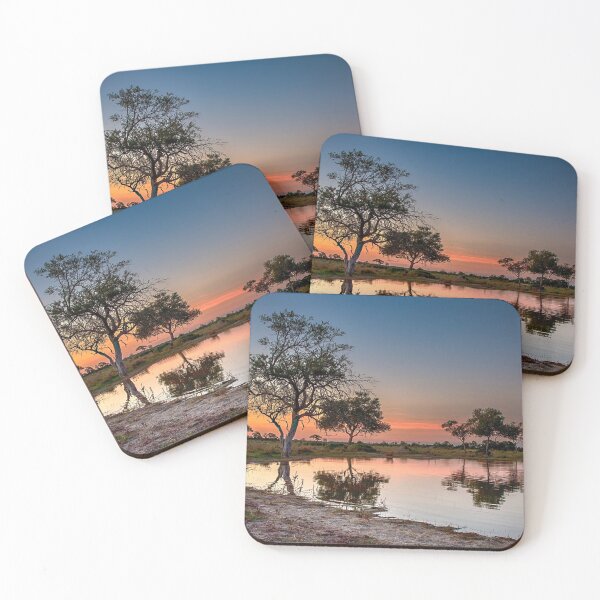 Item preview, Sunset at waterhole designed and sold by Marylou Badeaux.