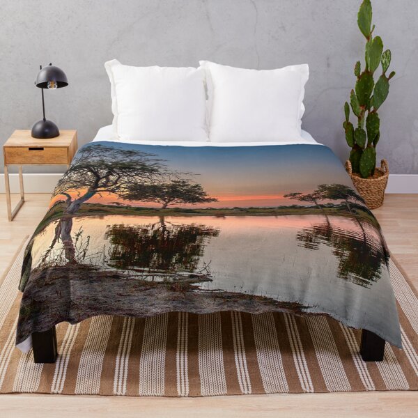 Item preview, Sunset at waterhole designed and sold by Marylou Badeaux.