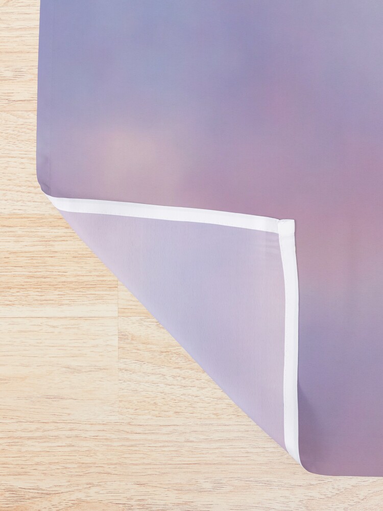 Alternate view of Pink sky Shower Curtain