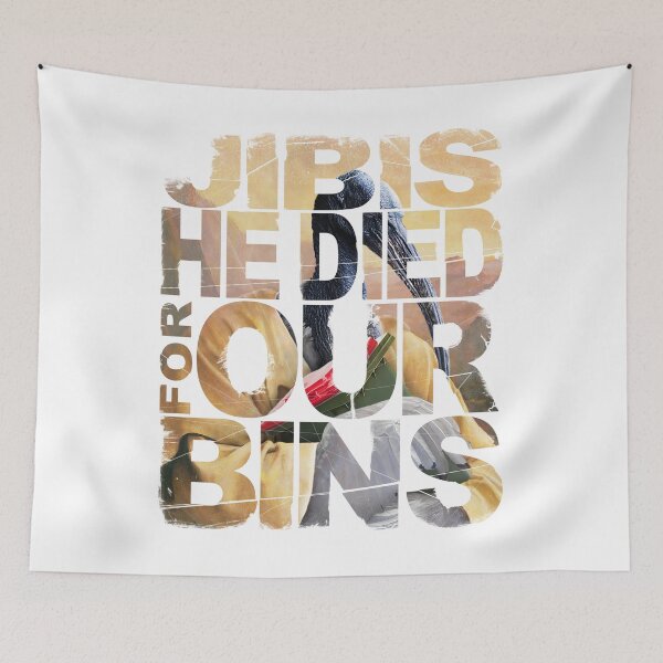 Item preview, He Died For Our Bins Jibis designed and sold by LukeRosenberg.