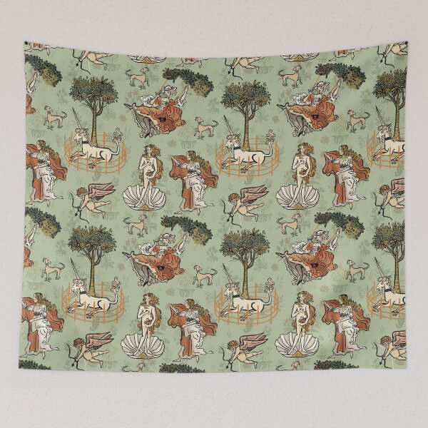 Item preview, Ode to Art History Pattern designed and sold by misnamedplants.