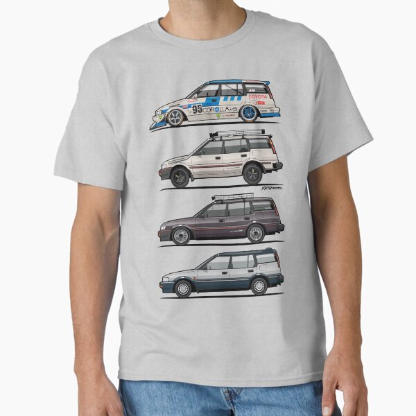 Item preview, Stack of Toyota AE95 Corolla 4WD Wagons designed and sold by Monkey Crisis On Mars.
