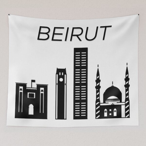 Item preview, Beirut Skyline, Lebanon designed and sold by marosharaf.